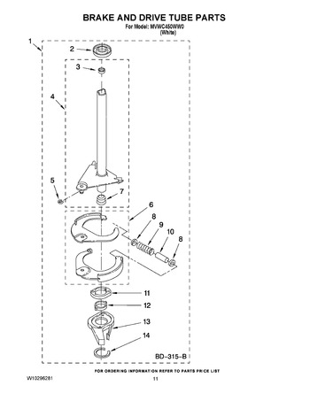 Diagram for MVWC450WW0