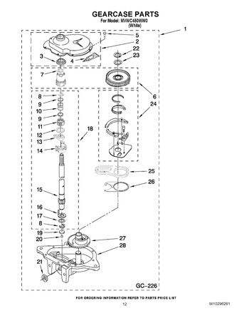 Diagram for MVWC450WW0