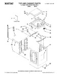 Diagram for 01 - Top And Cabinet Parts