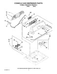 Diagram for 02 - Console And Dispenser Parts