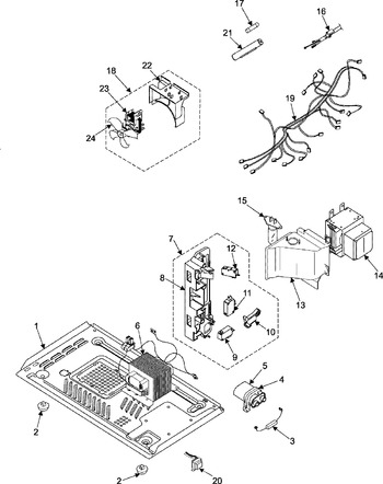 Diagram for MW1040WC/XAA