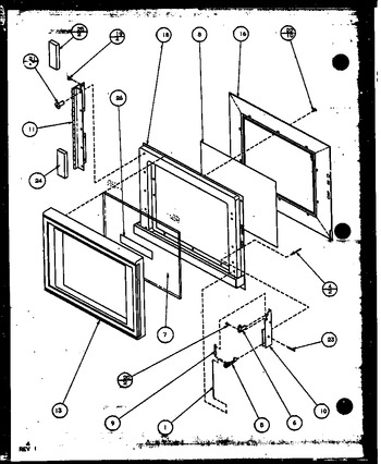 Diagram for MW43 (BOM: P1104410M)