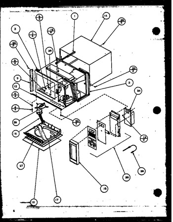 Diagram for MW43 (BOM: P1104410M)