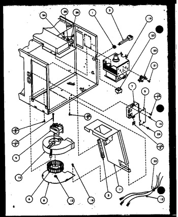 Diagram for MW43 (BOM: P1104410M)