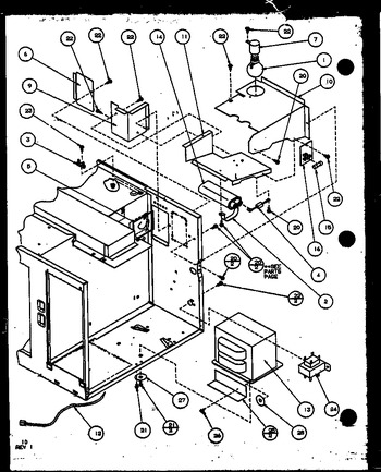 Diagram for MW43 (BOM: P1104410M)