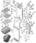 Diagram for 05 - Freezer Compartment