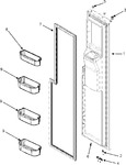 Diagram for 10 - Freezer Door