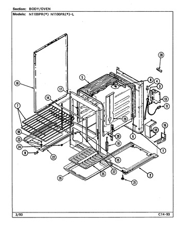 Diagram for N1100PRW-L