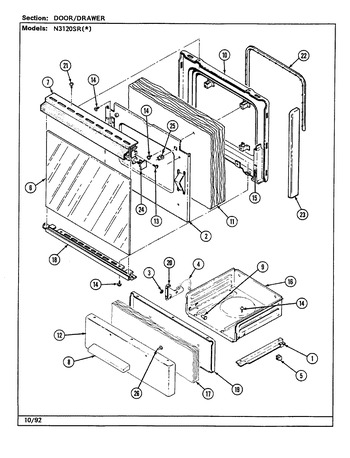 Diagram for N3110PRW