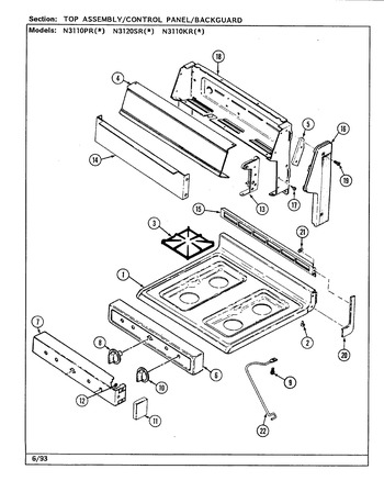 Diagram for N3110PRW