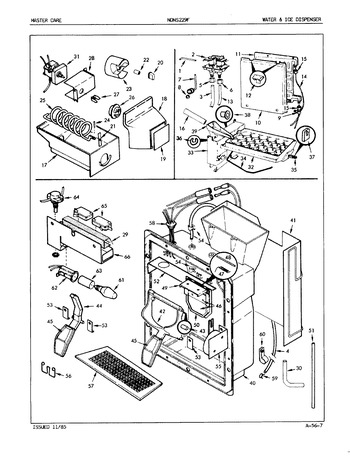 Diagram for NDNS229FH (BOM: 5M57B)