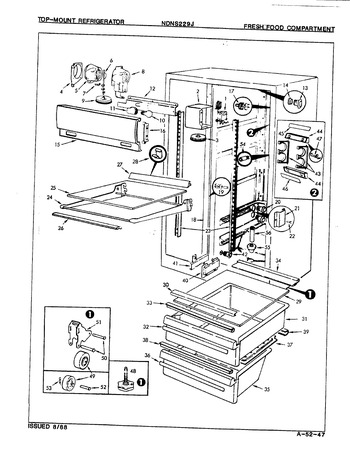 Diagram for NDNS229JA (BOM: 8L38A)