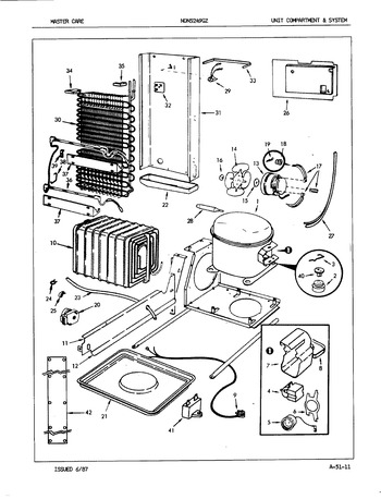 Diagram for NDNS249GZA (BOM: 7L36A)