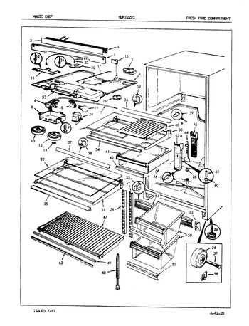 Diagram for NDNT229GA (BOM: 5E69A)