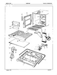 Diagram for 01 - Freezer Compartment