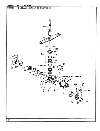 Diagram for NDU2CA-35