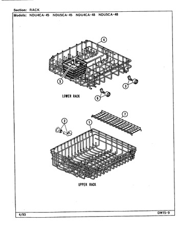 Diagram for NDU4CA-45