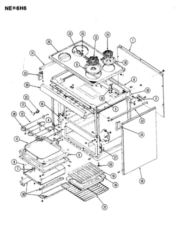 Diagram for NEA6H6CLW