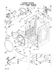 Diagram for 02 - Cabinet Parts