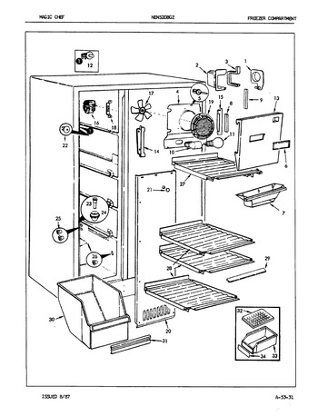 Diagram for NENS208GZA (BOM: 7L32A)