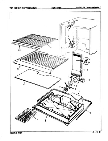 Diagram for NENT176H (BOM: 7D53A)