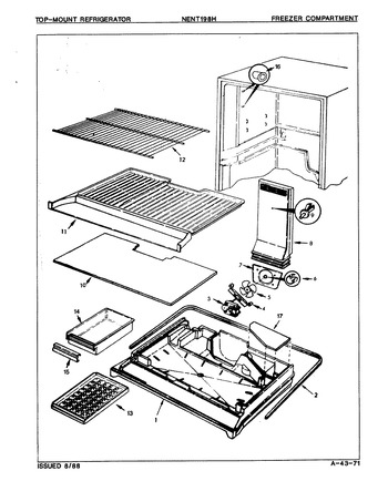 Diagram for NENT198HH (BOM: 7A71A)