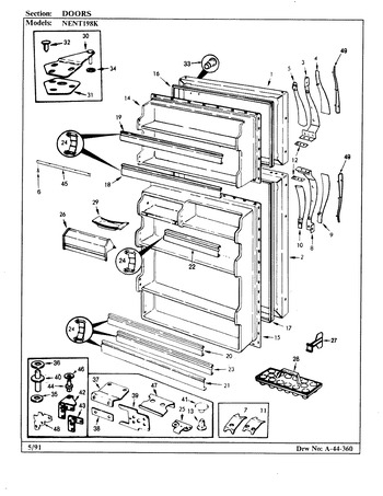 Diagram for NENT198KA (BOM: BC64A)