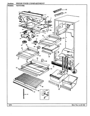 Diagram for NENT198KA (BOM: BC64A)