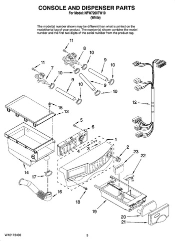 Diagram for NFW7200TW10