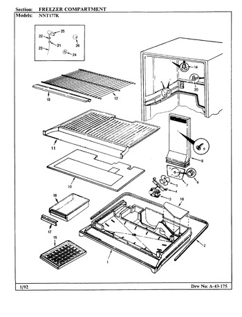 Diagram for NNT177KH (BOM: CC23A)