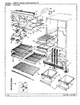 Diagram for 02 - Fresh Food Compartment