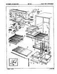 Diagram for 02 - Fresh Food Compartment