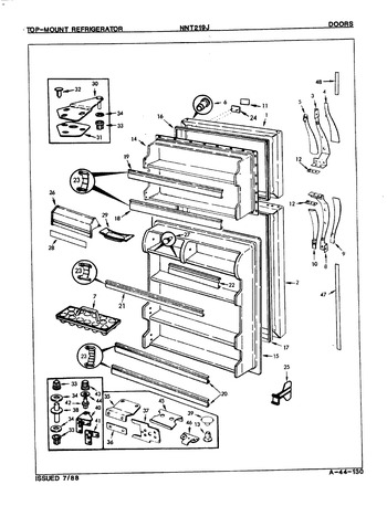 Diagram for NNT219JA (BOM: 8A32A)