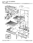 Diagram for 03 - Fresh Food Compartment