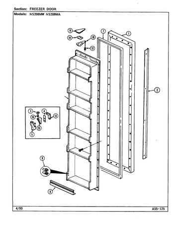 Diagram for NS208MA (BOM: DR07A)