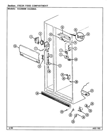 Diagram for NS208MA (BOM: DR07A)