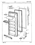 Diagram for 04 - Fresh Food Door