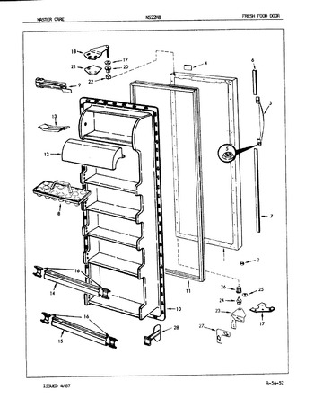 Diagram for NS22H8A (BOM: 8L25A)