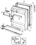 Diagram for 04 - Fresh Food Door