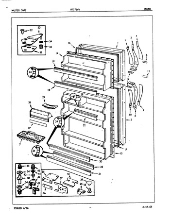 Diagram for NT17B6VA (BOM: 5A70A)