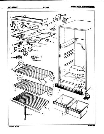 Diagram for NT17HXA (BOM: 8D23A)