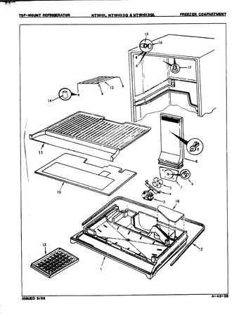 Diagram for NT19HX3GA (BOM: 8D58A)