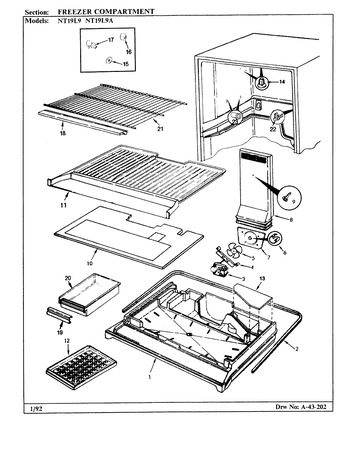 Diagram for NT19L9A (BOM: BA62C)