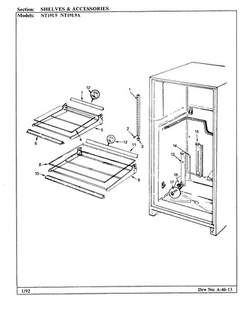 Diagram for NT19L9A (BOM: BA62C)