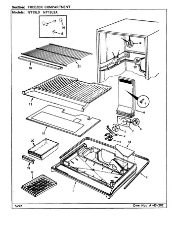 Diagram for NT19L9 (BOM: CA61A)