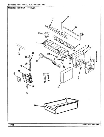 Diagram for NT19L9 (BOM: CA61A)