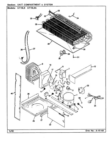 Diagram for NT19L9 (BOM: CA61A)