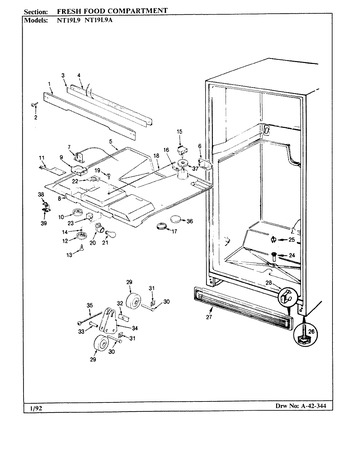 Diagram for NT19L9A (BOM: BA62C)