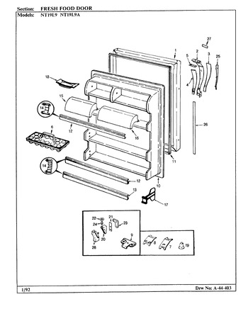 Diagram for NT19L9A (BOM: BA62C)