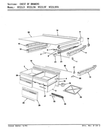 Diagram for NT21L9F (BOM: BA73A)